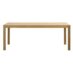 Eetkamertafel Valencia - eikenkleur - 75x160x90 cm - Leen Bakker