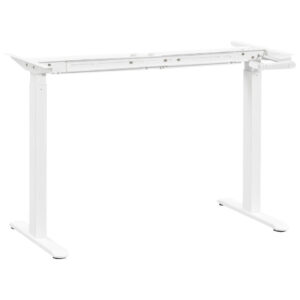 Frame zit/sta bureau Homeworx handmatig verstelbaar - wit - Leen Bakker